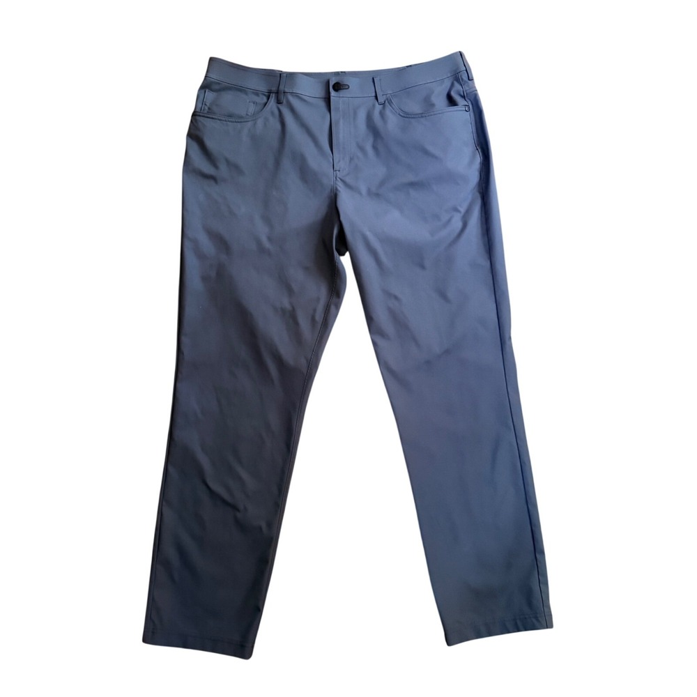 Public Rec Gray Mens Chino Tech Dealmaker Performance Golf Casual Pants‎ 38x32"